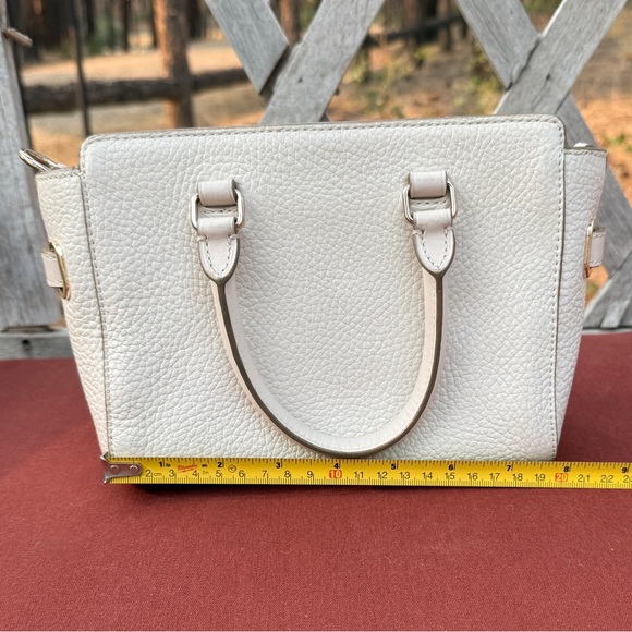 EUC Coach Leather Mini Blake Carryall in Chalk (Cream/White) - Picture 4 of 10